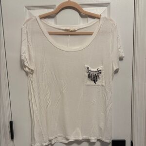 Nabee Bohemian Love Pocket Tee Sz XL